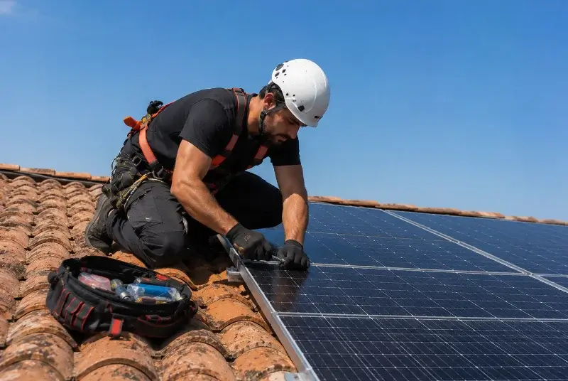 Maintenance et monitoring de panneaux solaires à Bourdeaux